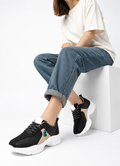 Women Contrast Sole Sneakers