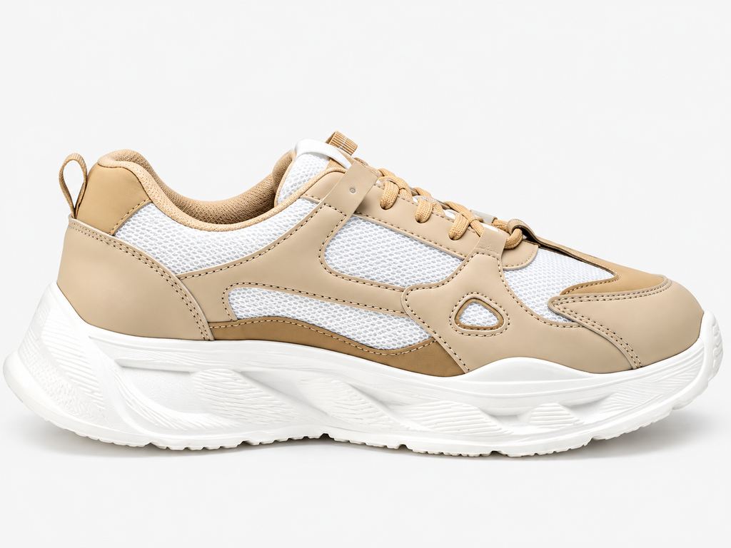 Women Colourblocked Chunky Sole Sneakers