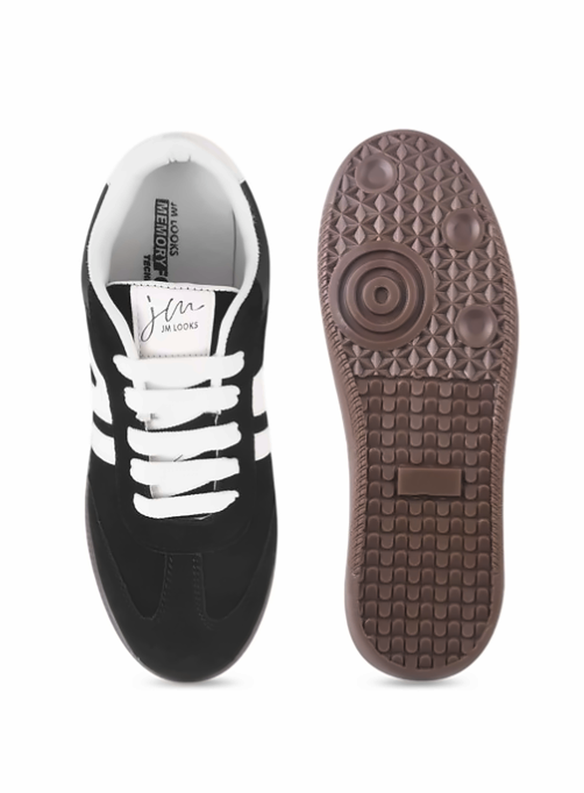 Women Colourblocked Lightweight Lace-Up Sneakers