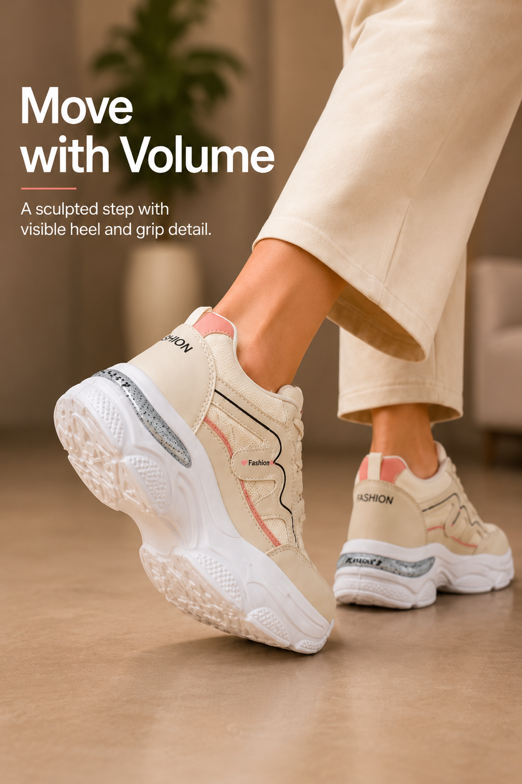 Women Textured Sneakers