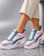 Women Colourblocked Sneakers