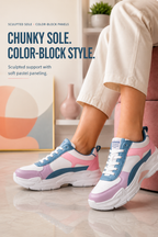 Women Colourblocked Sneakers