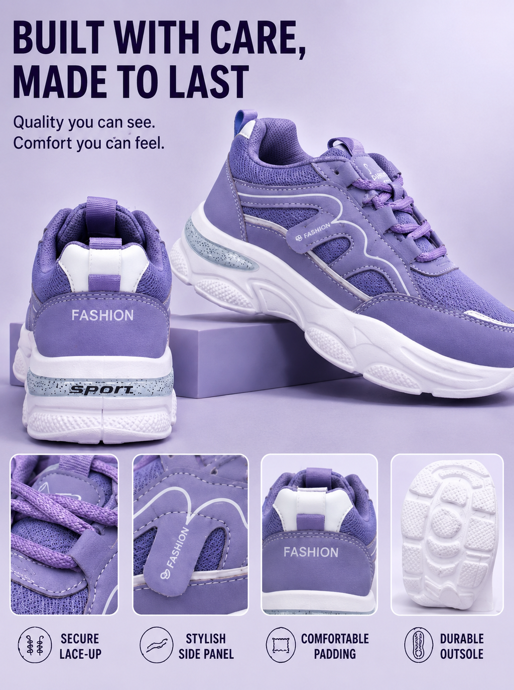Women Textured Sneakers