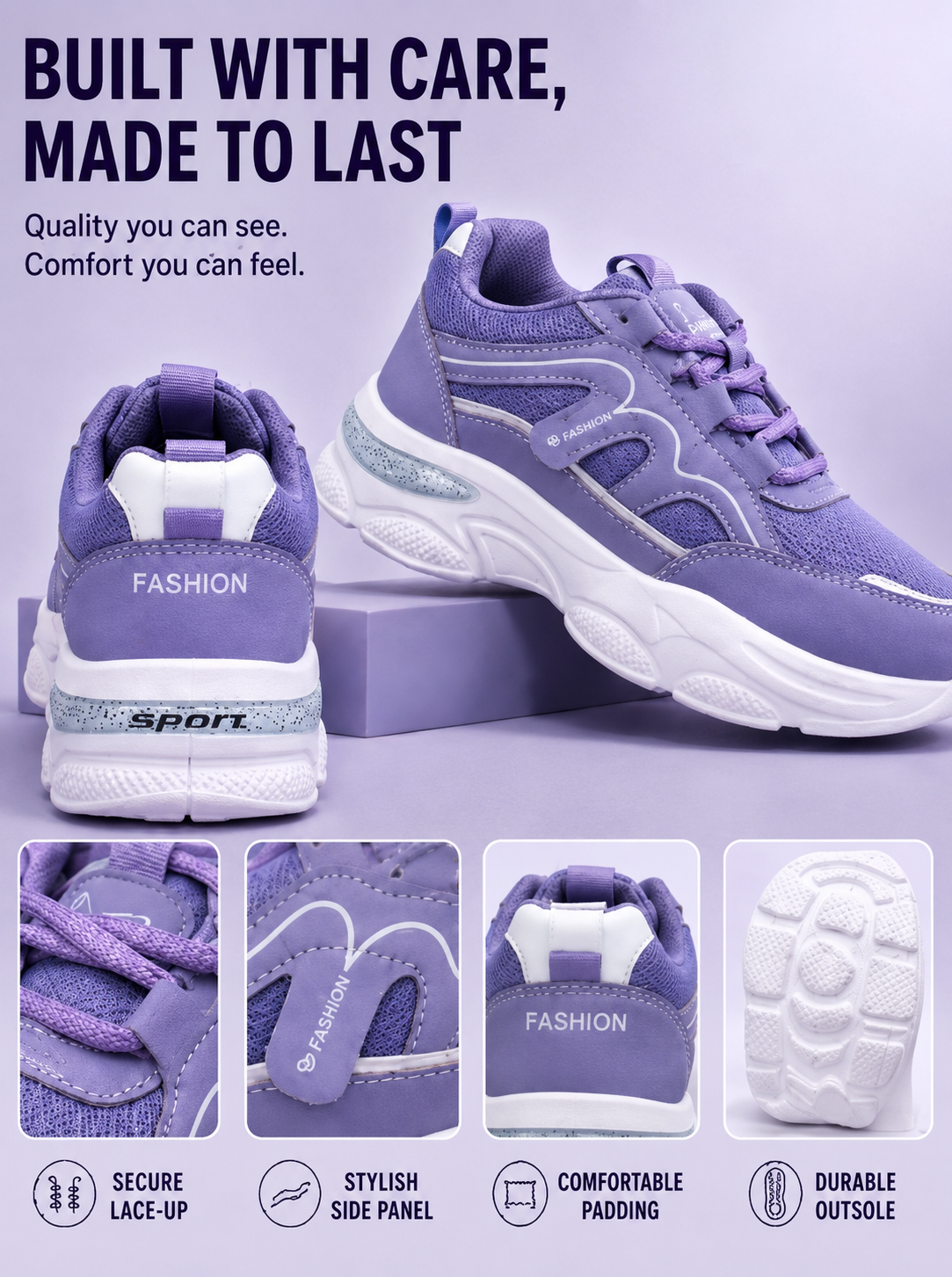 Women Textured Sneakers