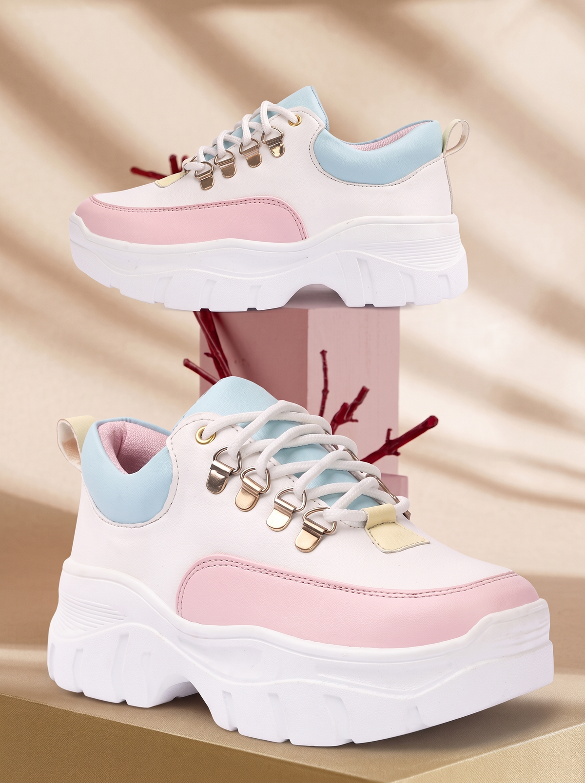 Women Lace-Ups Sneakers