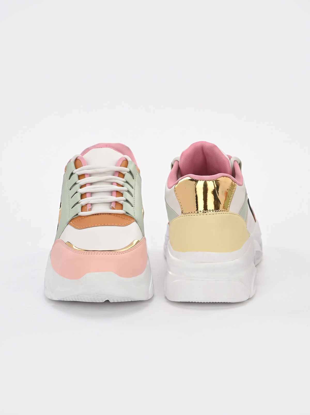 Women Colourblocked Light-Weight Sneakers