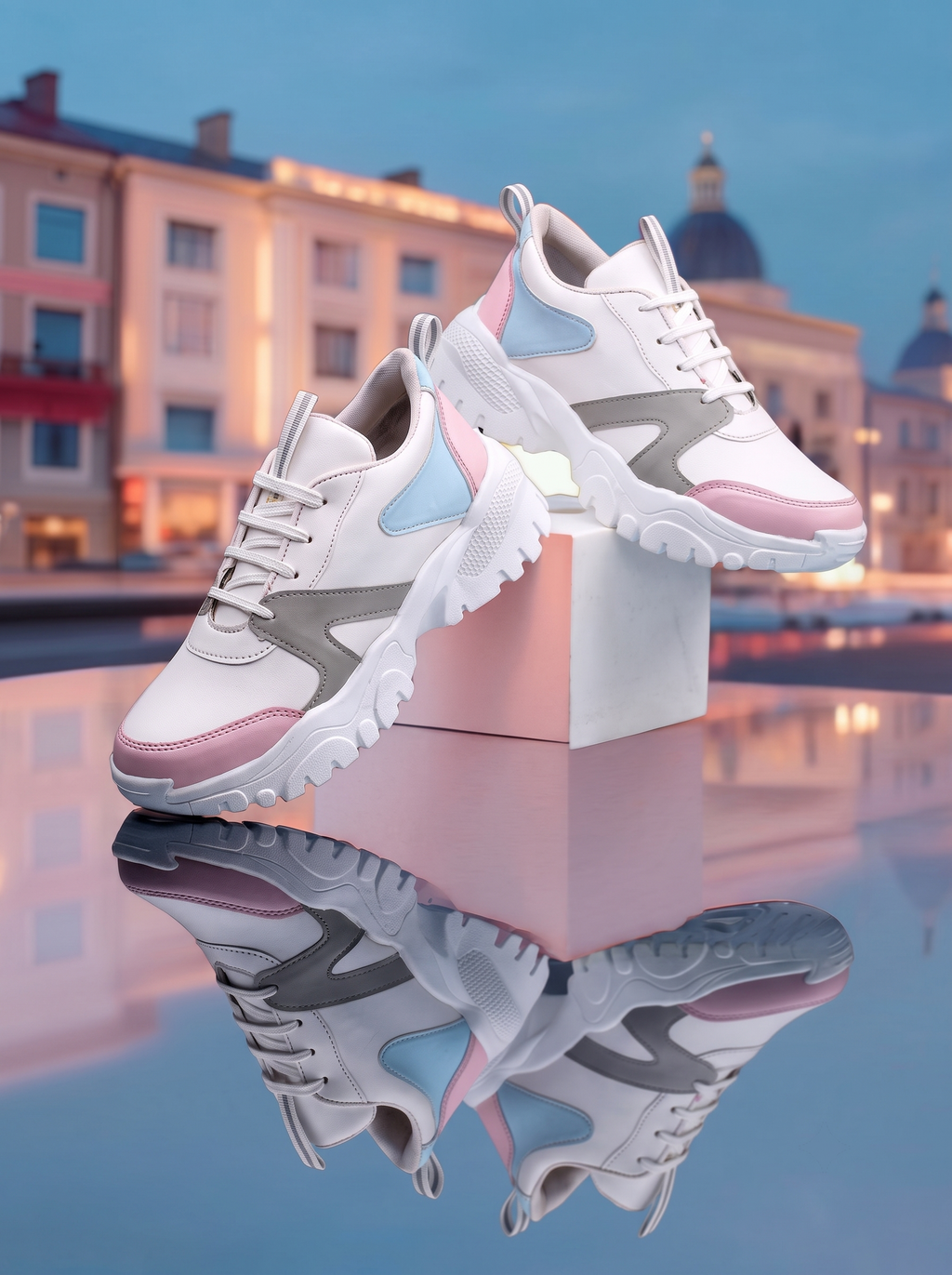 Women Colourblocked Sneakers