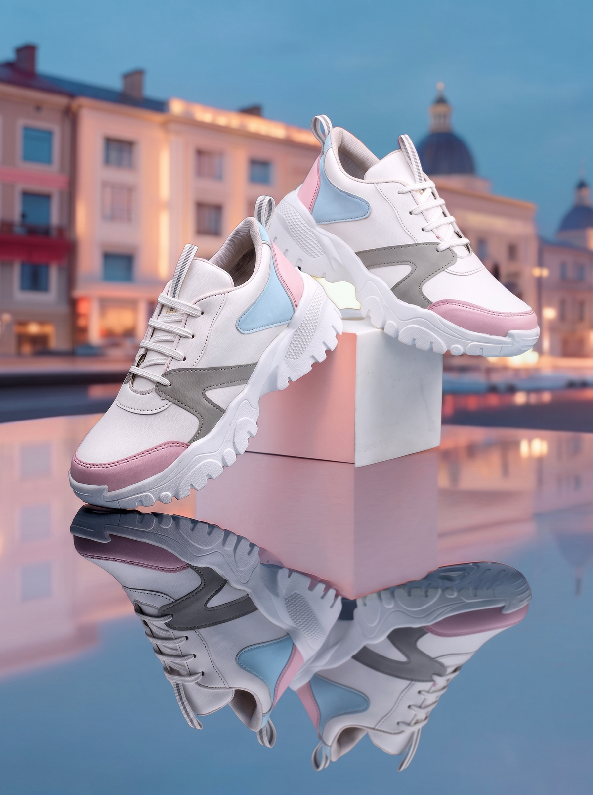 Women Colourblocked Sneakers