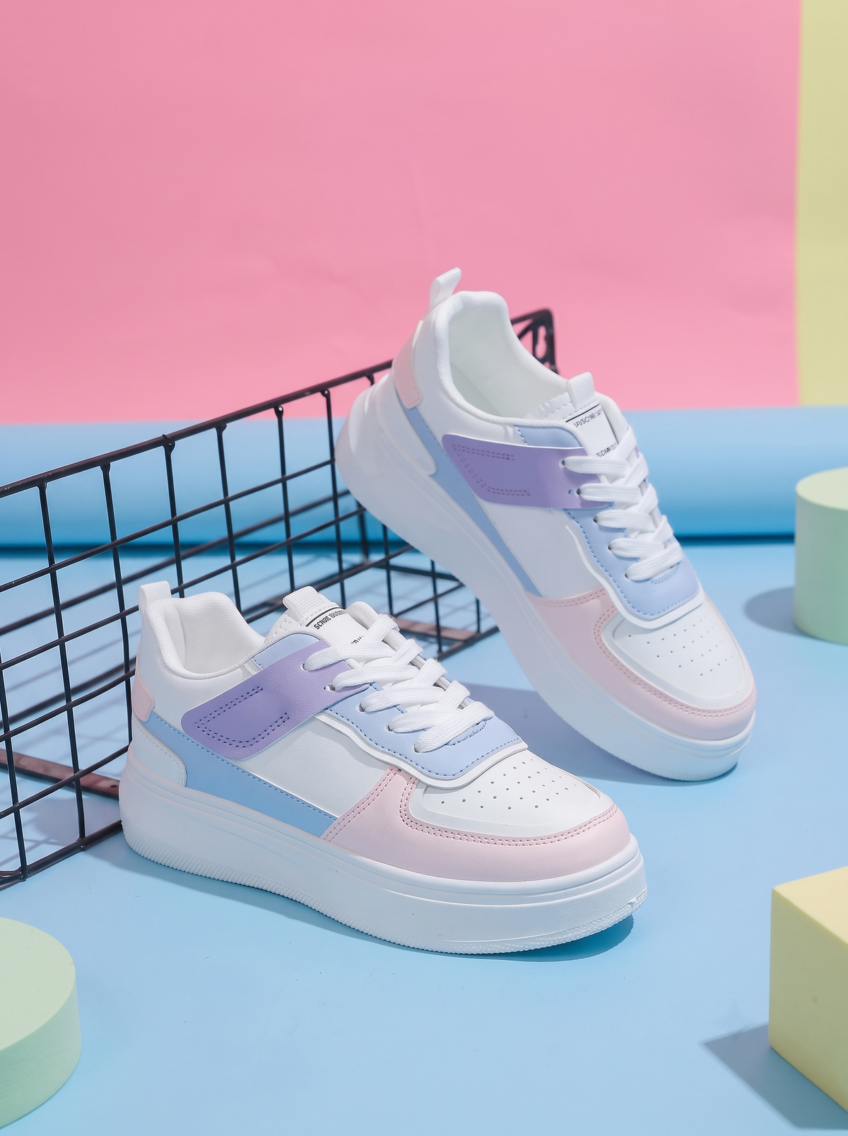 Women Colourblocked Sneakers