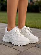 Women Textured Sneakers