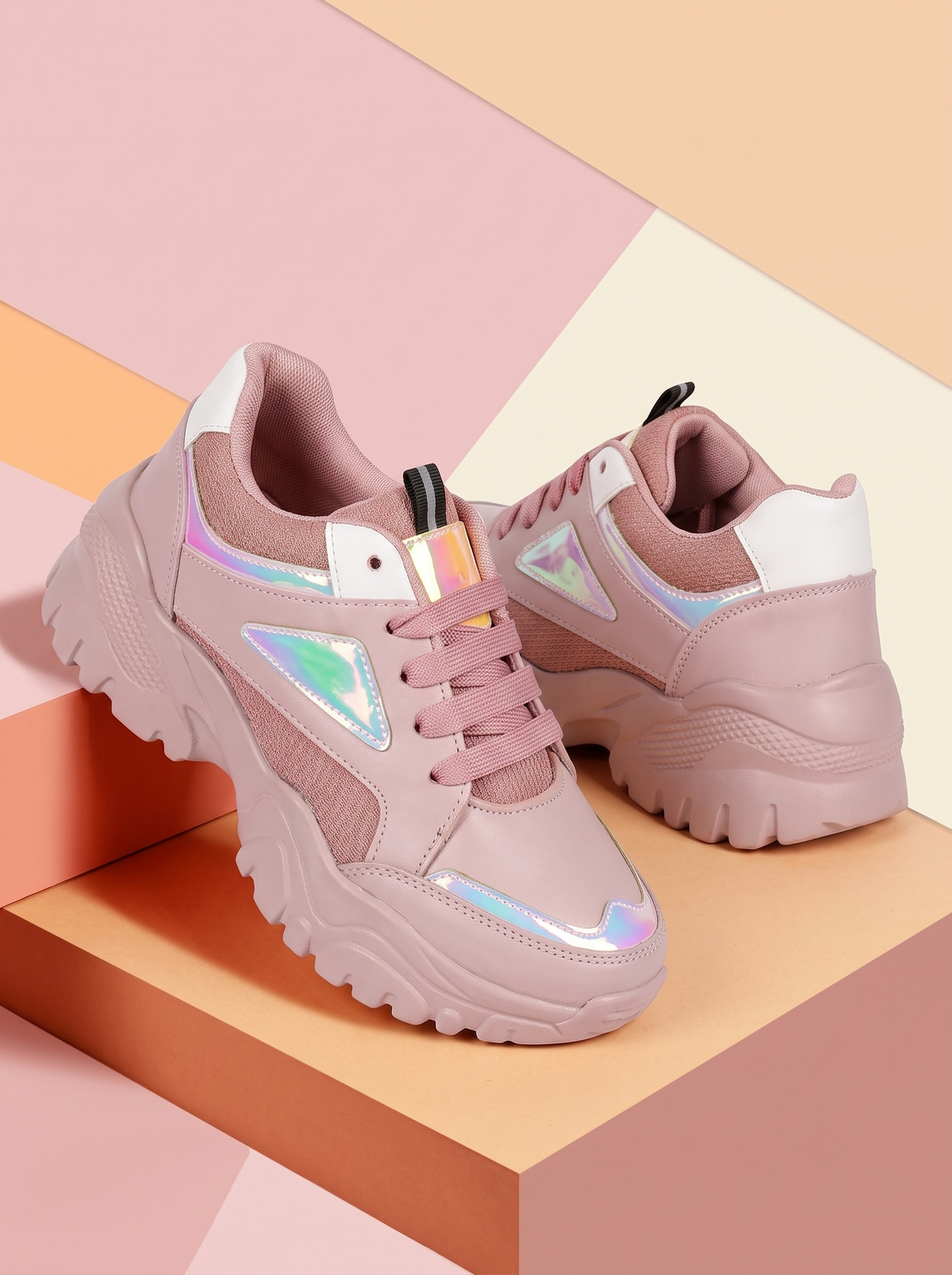 Women Colourblocked Sneakers