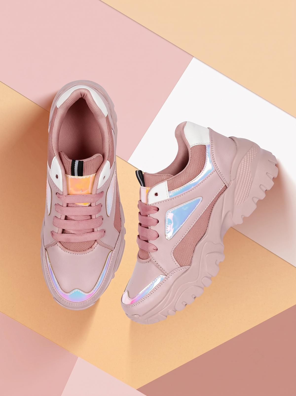 Women Colourblocked Sneakers