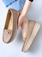 Women Textured Loafers