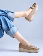 Women Textured Loafers