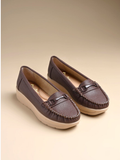 Women Textured Loafers