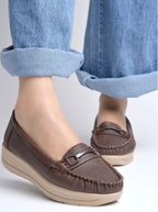 Women Textured Loafers