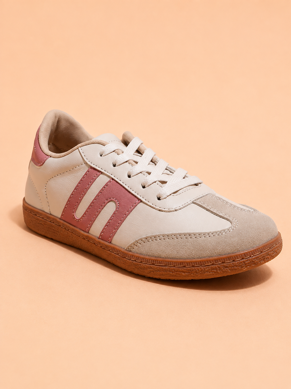 Women Colourblocked Lac-Up Sneakers