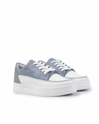 Women Textured Lace-Ups Sneakers