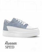 Women Textured Lace-Ups Sneakers