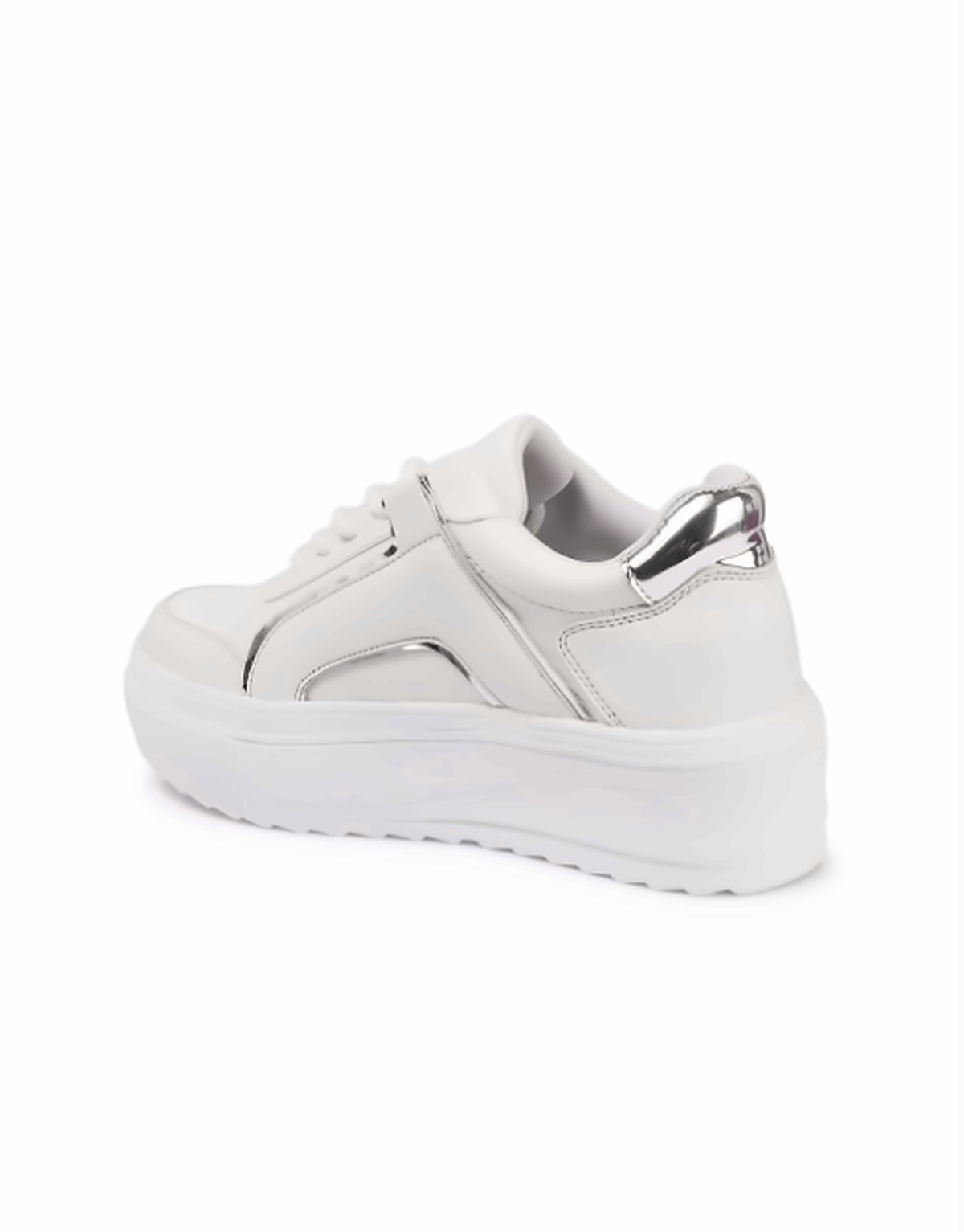 Women Round Toe Lace-Ups Lightweight Sneakers