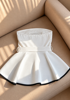 Draped Tube Top