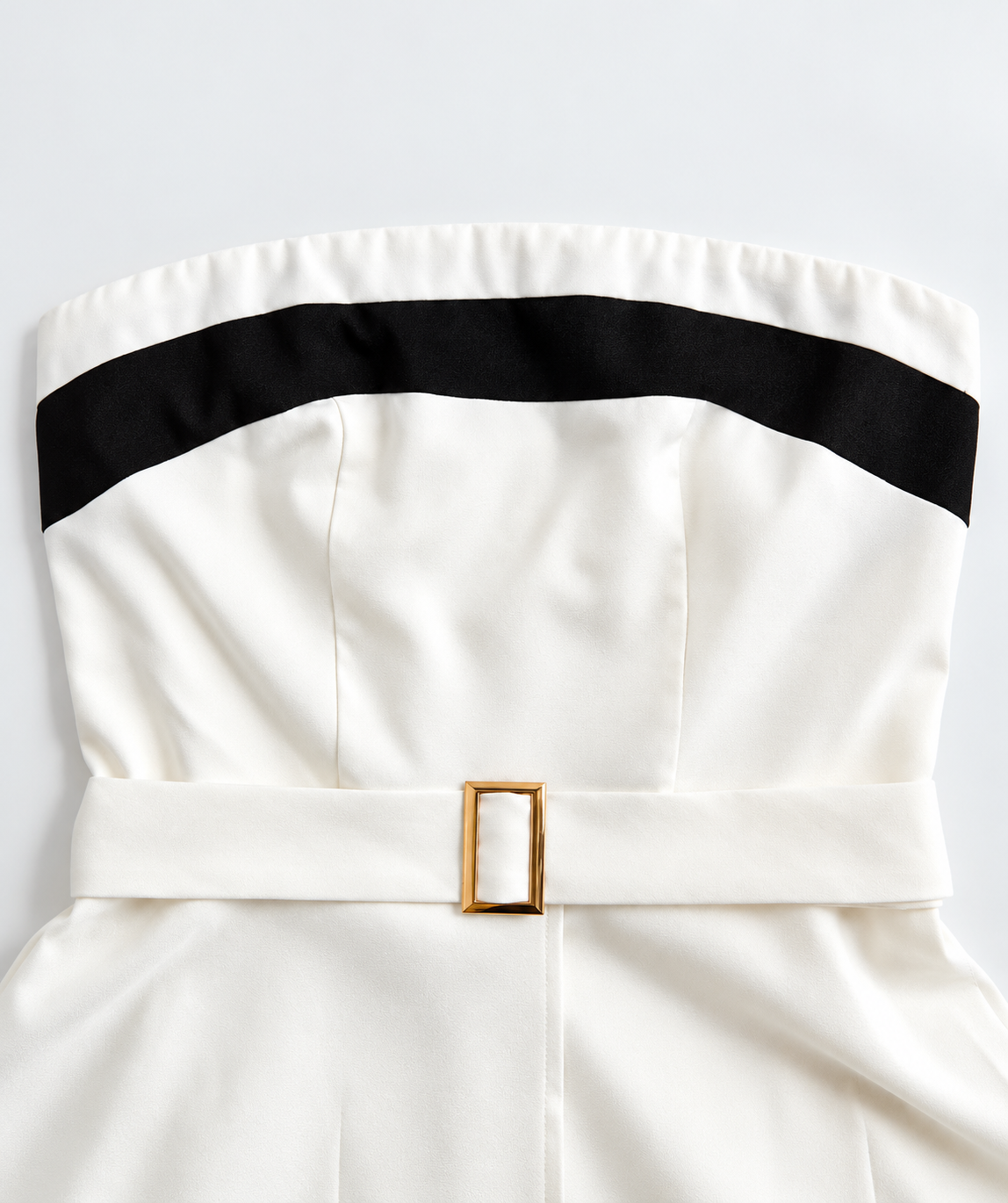 Draped Tube Top