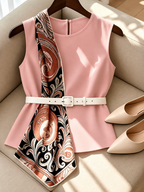 Belted Tank Top