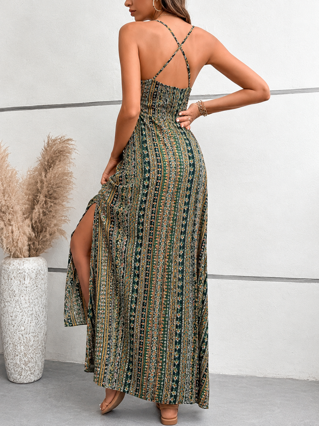 Print Maxi Dress