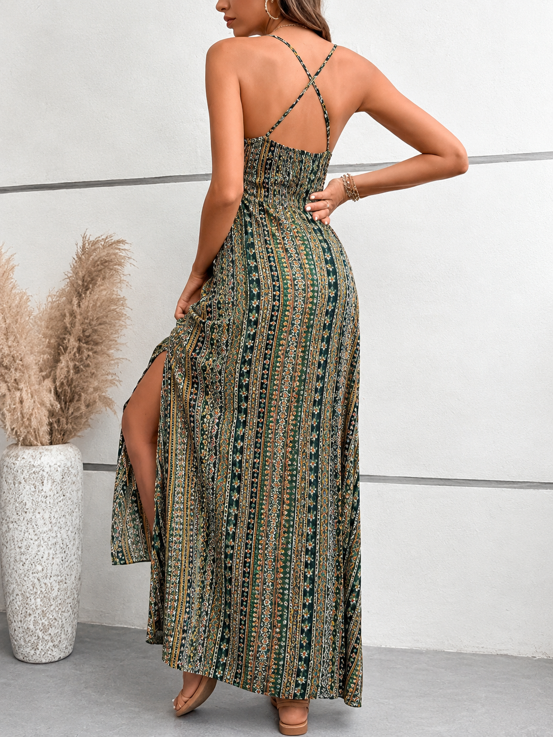 Print Maxi Dress