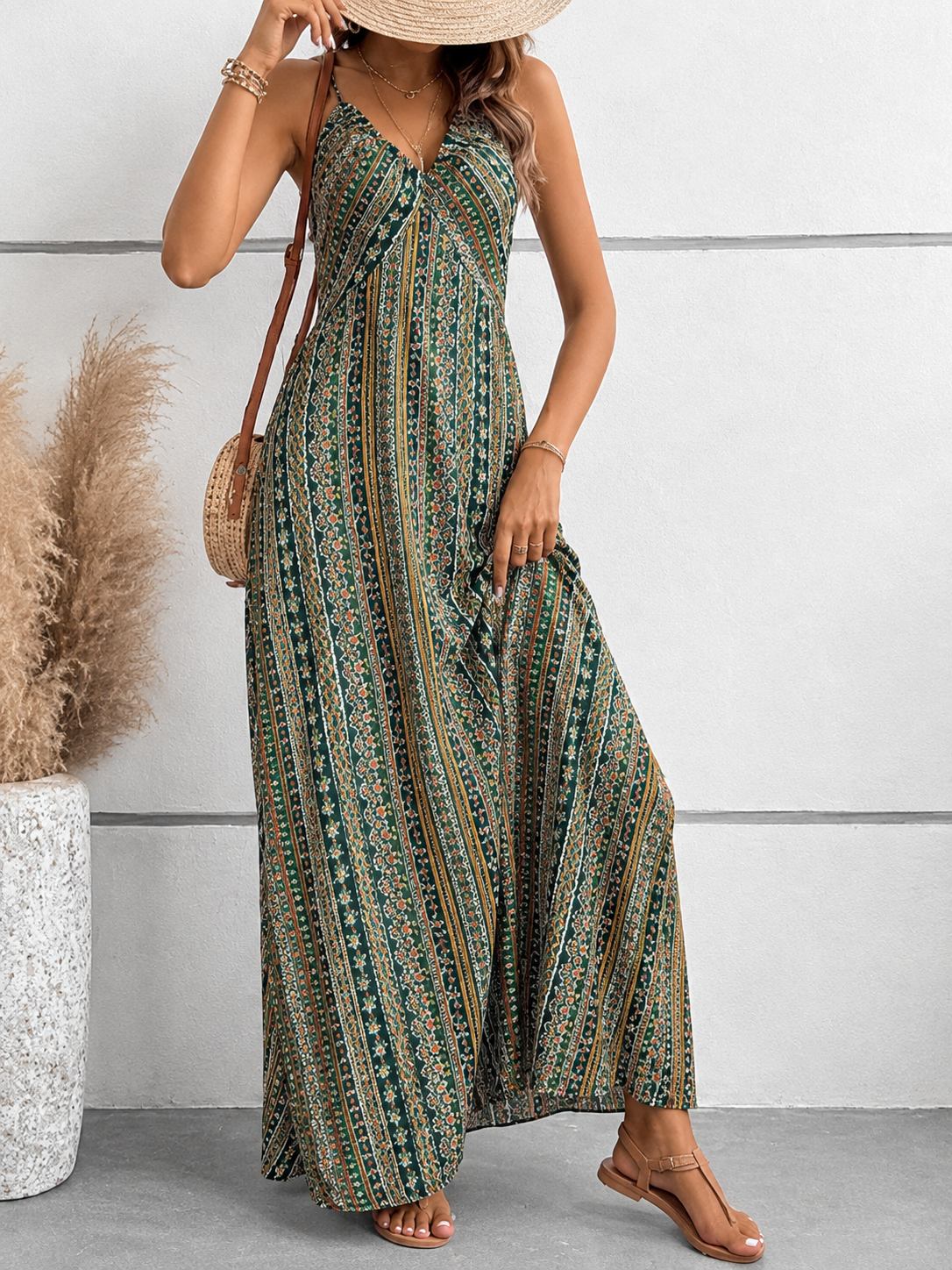 Print Maxi Dress