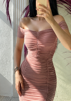 Women Striped Bodycon Dress