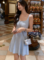 Women Solid Mini Dress