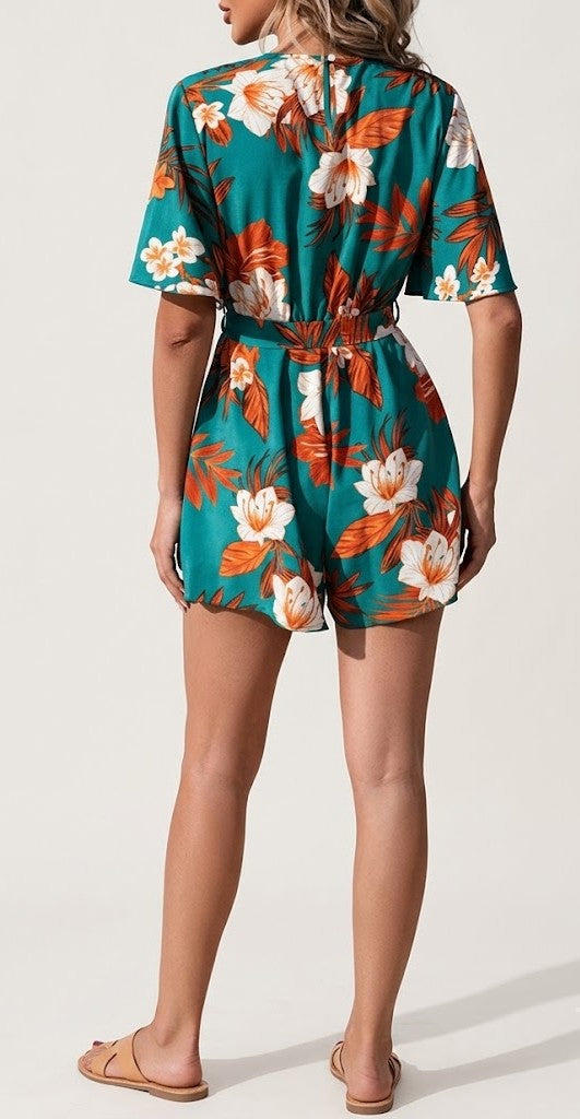 Floral Print Fit & Flare Dress