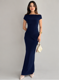 One Shoulder Bodycon Maxi Dress
