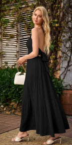 Halter Neck Maxi Dress