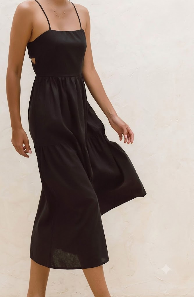 Fit & Flare Midi Dress