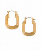 Geometric Hoop Earrings