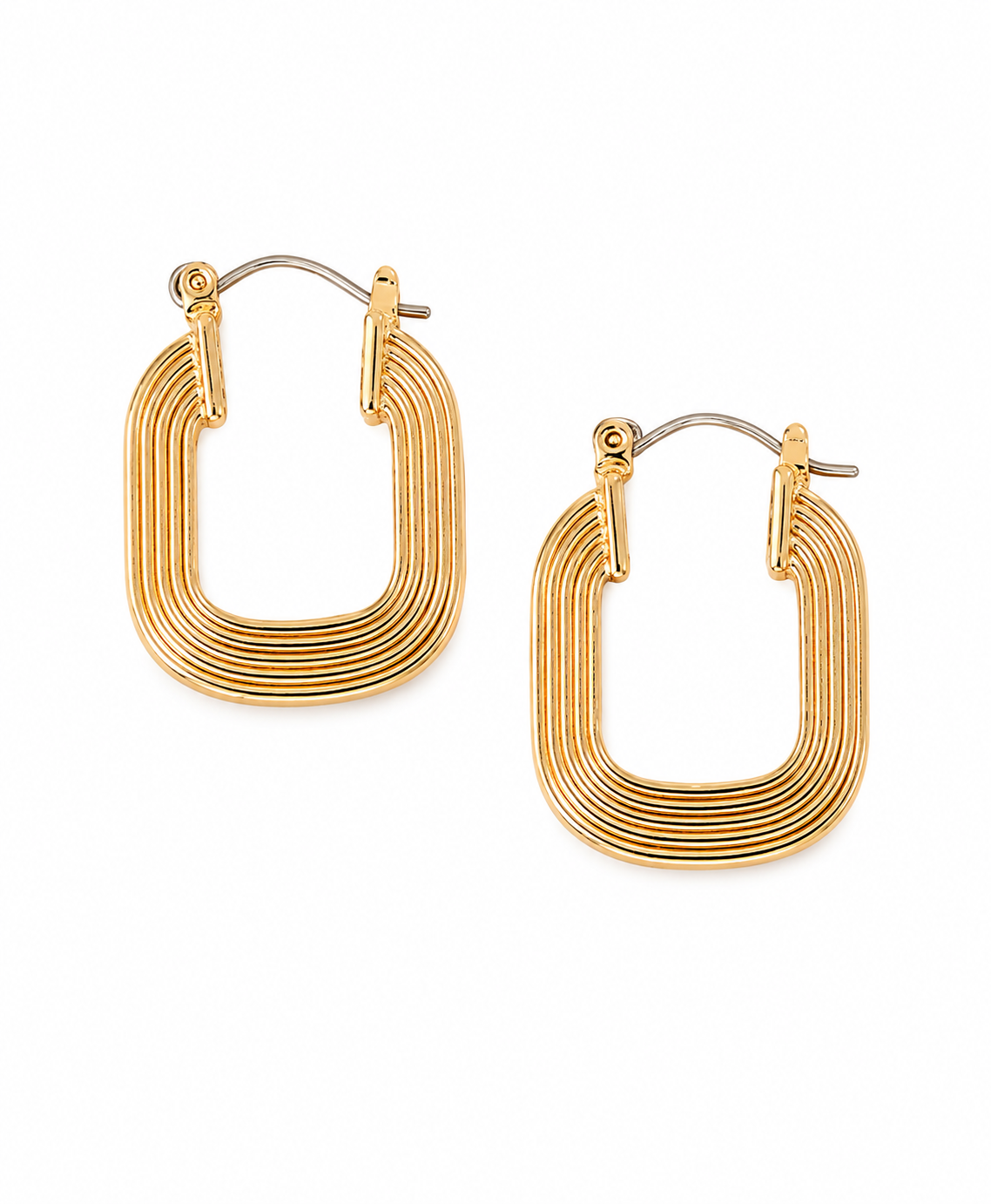 Geometric Hoop Earrings