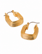 Geometric Hoop Earrings