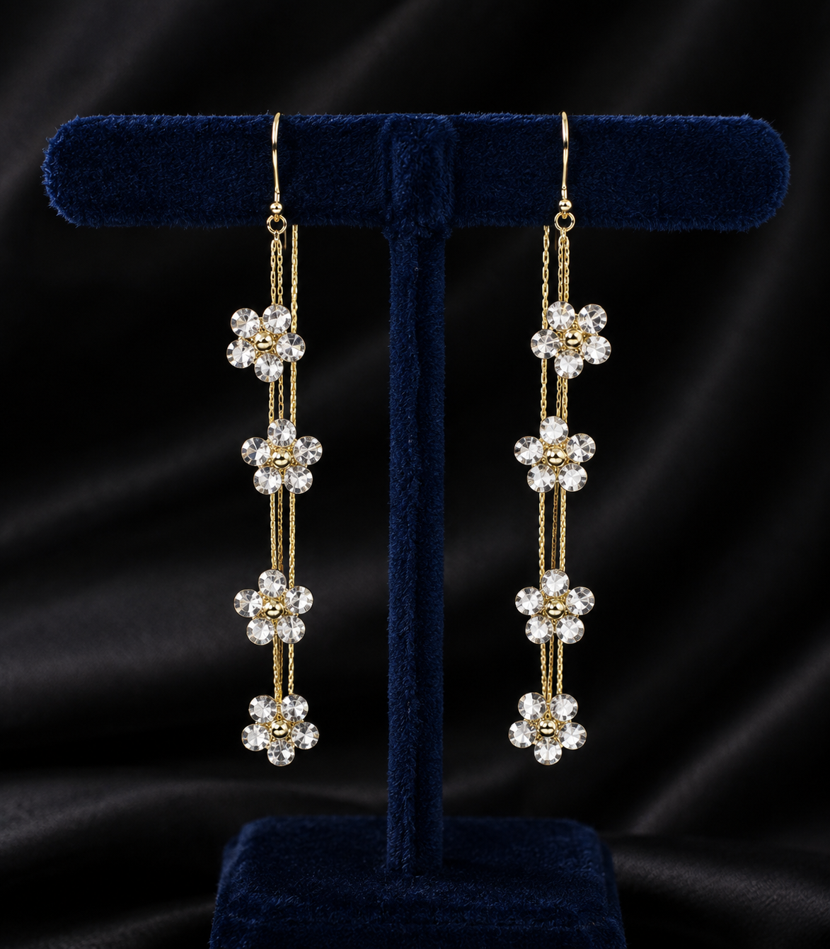 Floral Drop Earrings