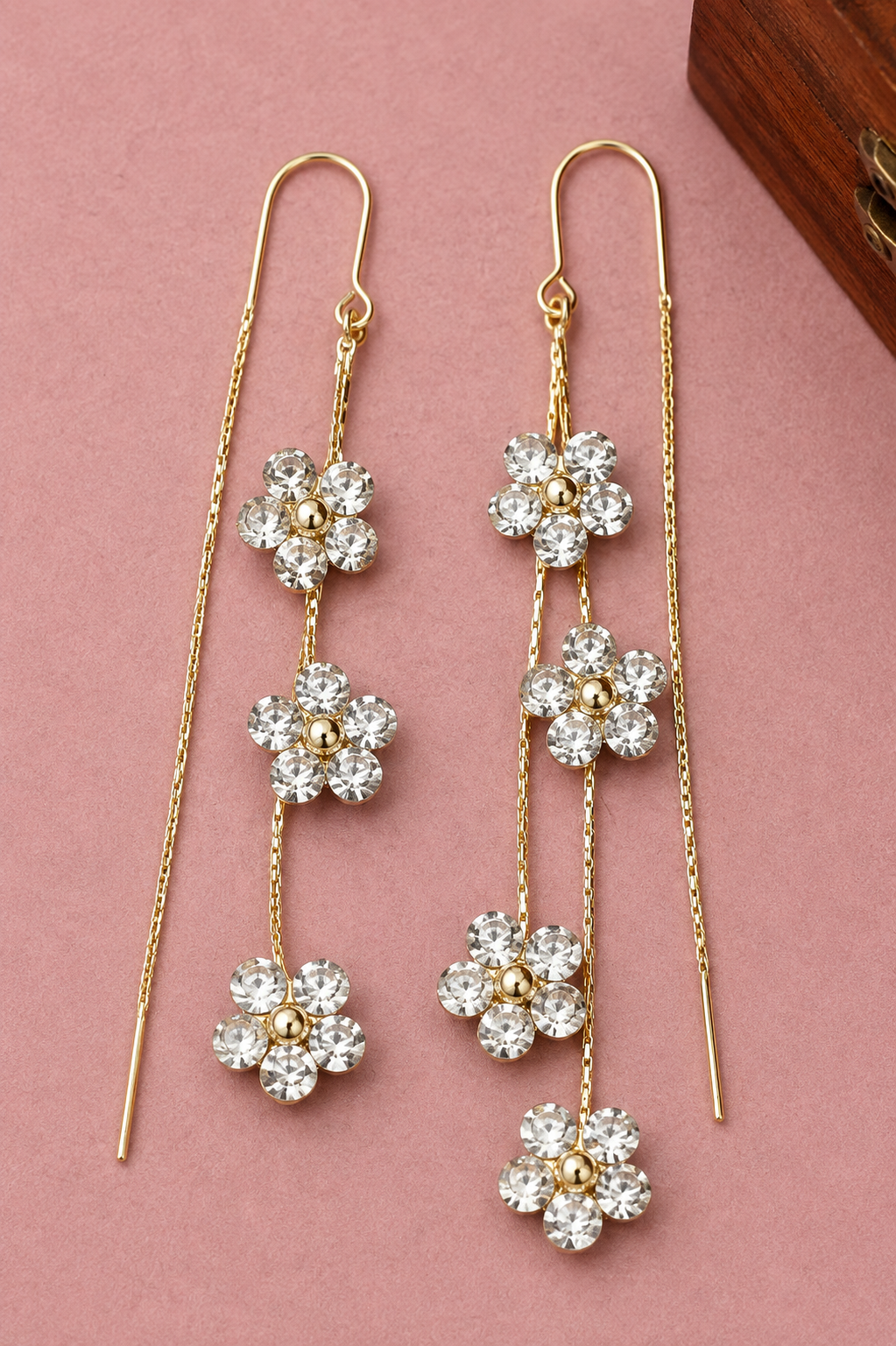 Floral Drop Earrings