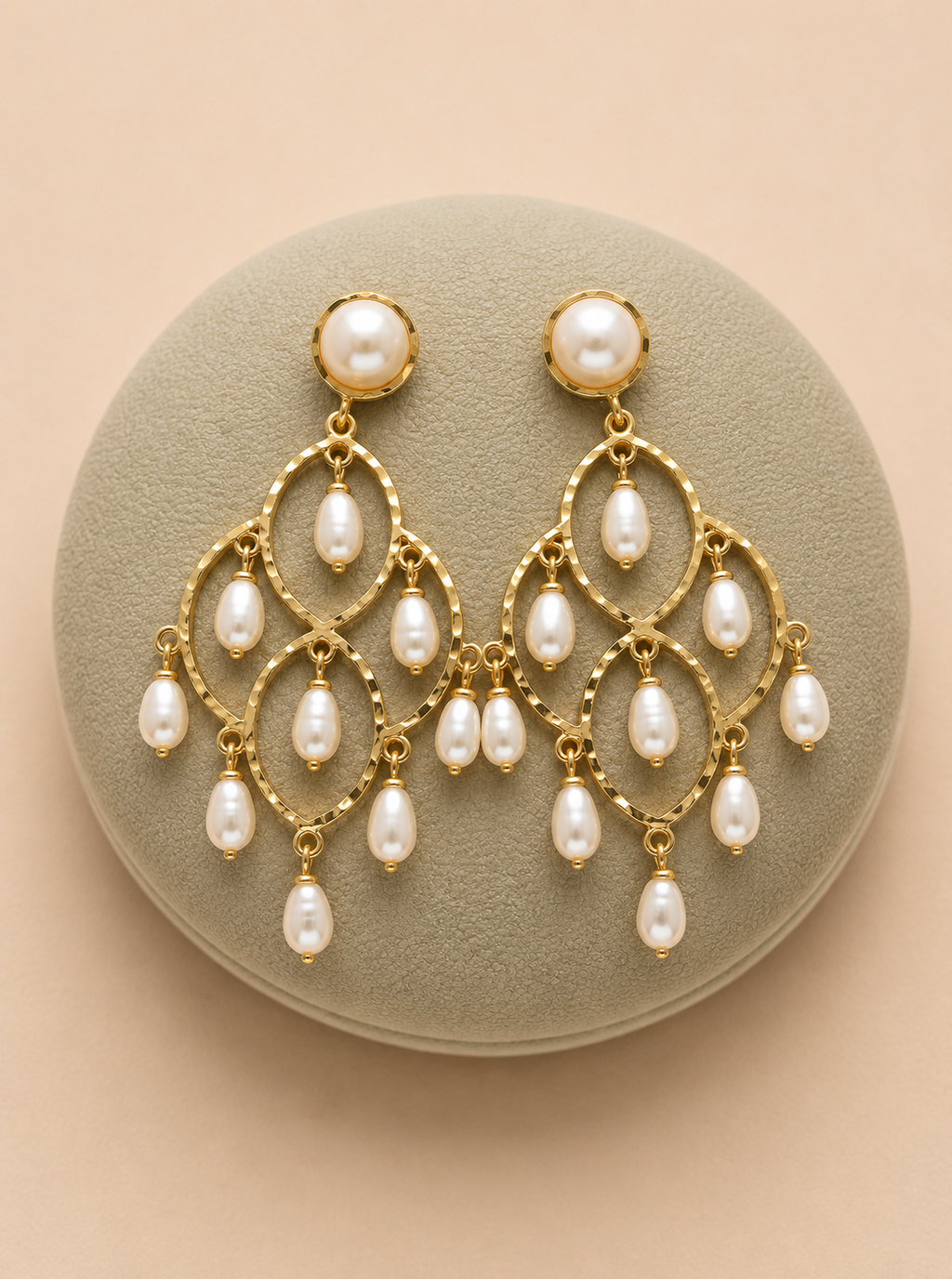 Geometric Drop Earrings