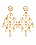Geometric Drop Earrings