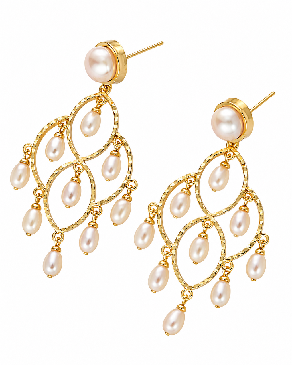 Geometric Drop Earrings