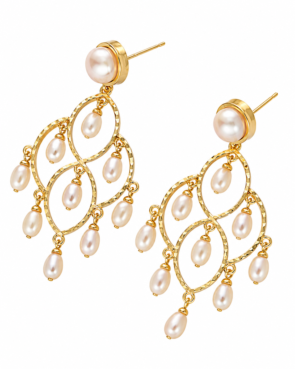 Geometric Drop Earrings