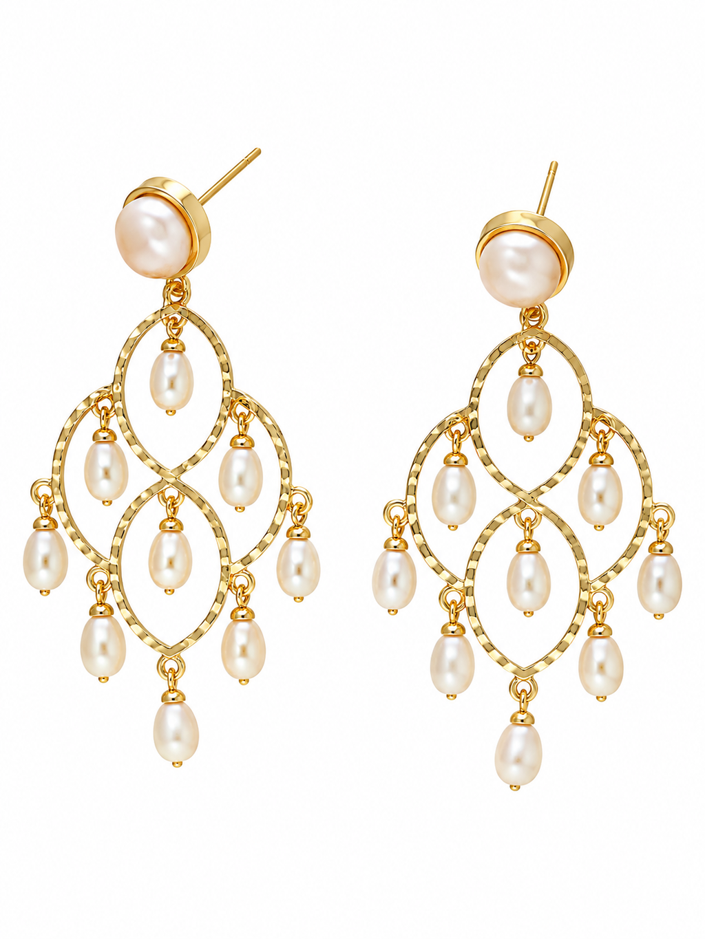 Geometric Drop Earrings