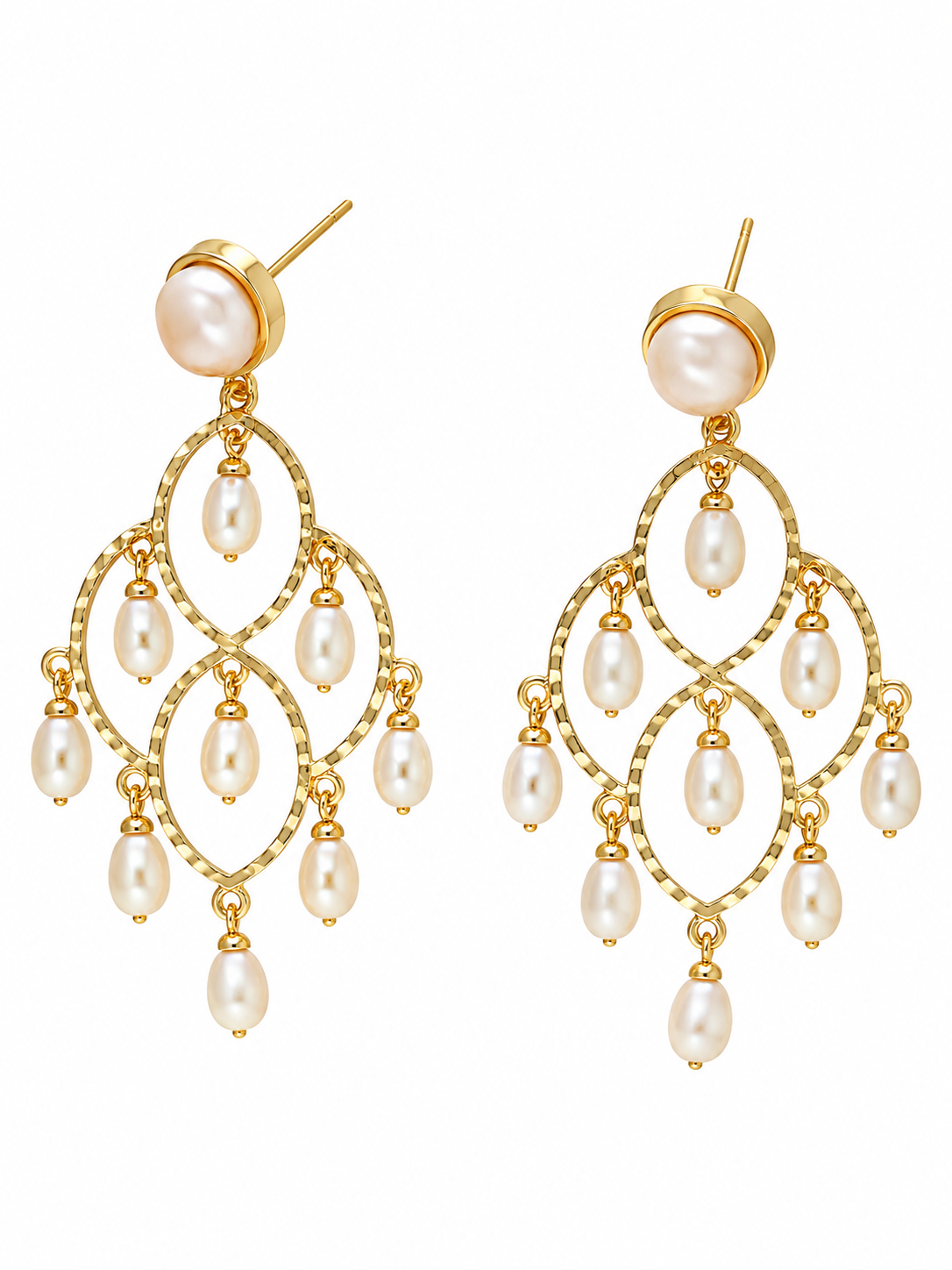 Geometric Drop Earrings