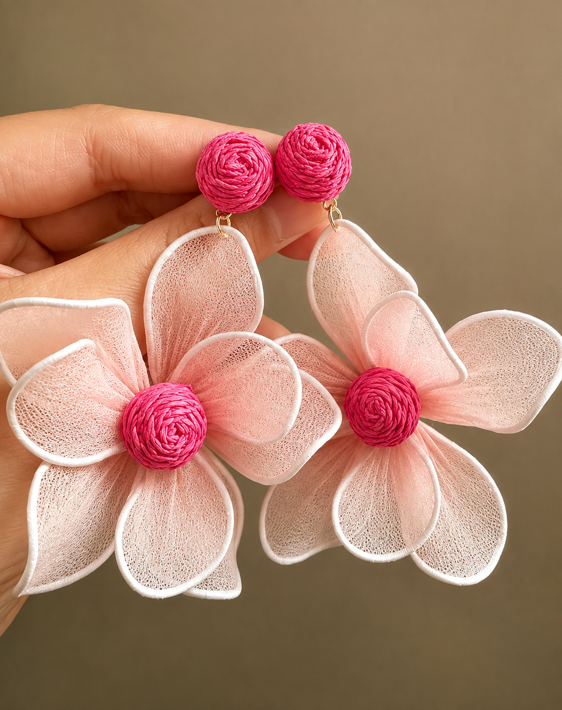 Floral Drop Earrings