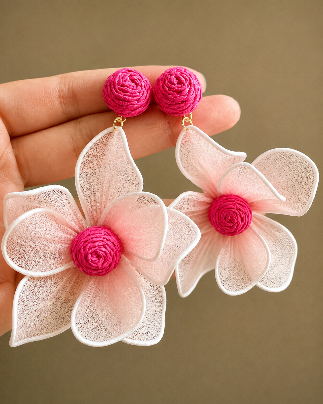 Floral Drop Earrings