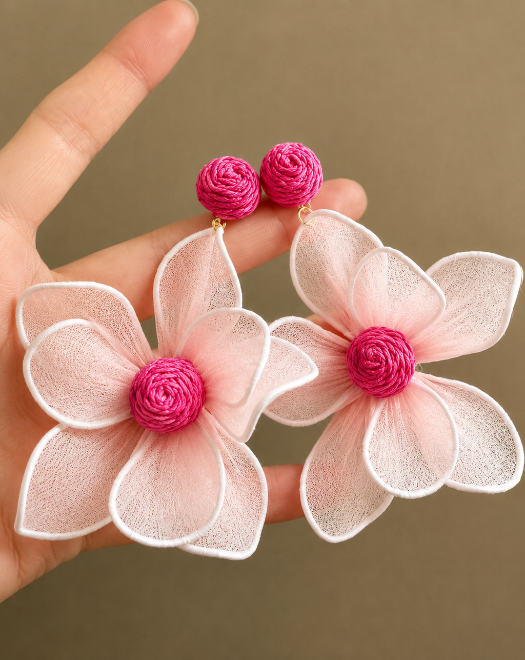 Floral Drop Earrings